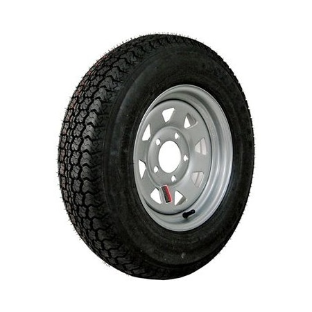 Kenda St175/80D13 C/5H Spk Silv, No 3S143 3S143